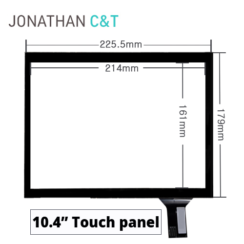 JCT-C4606 10.4인치 정전식 터치 패널